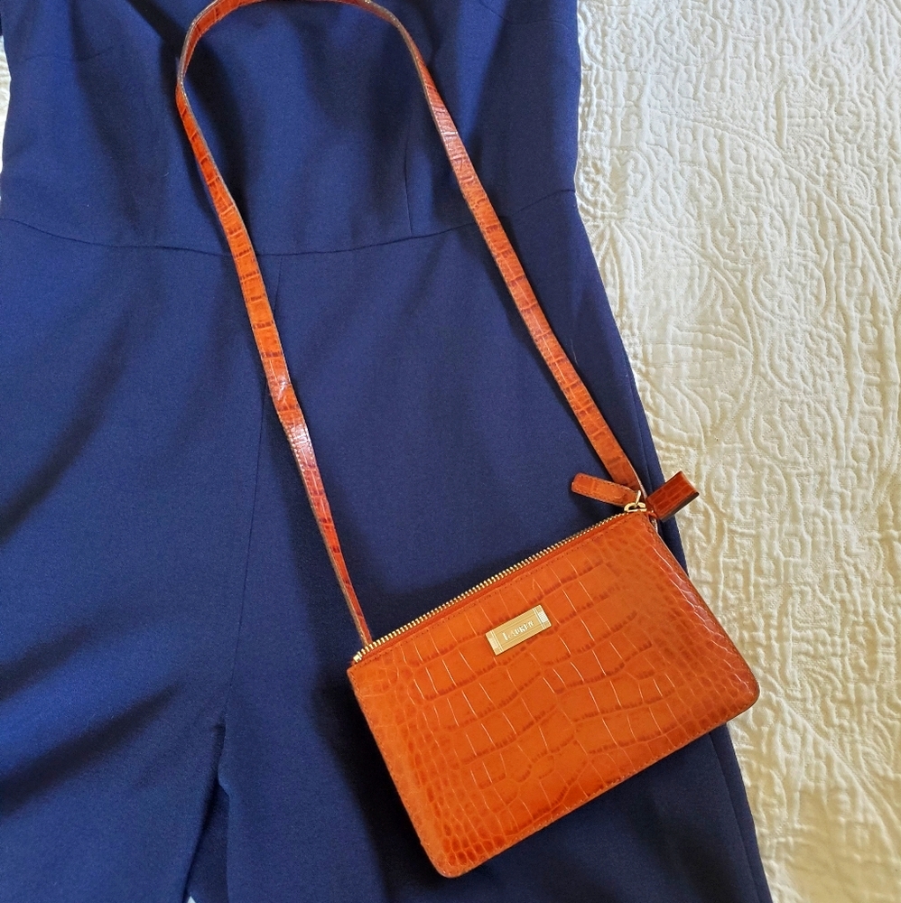 Ralph Lauren Crocodile shoulder purse